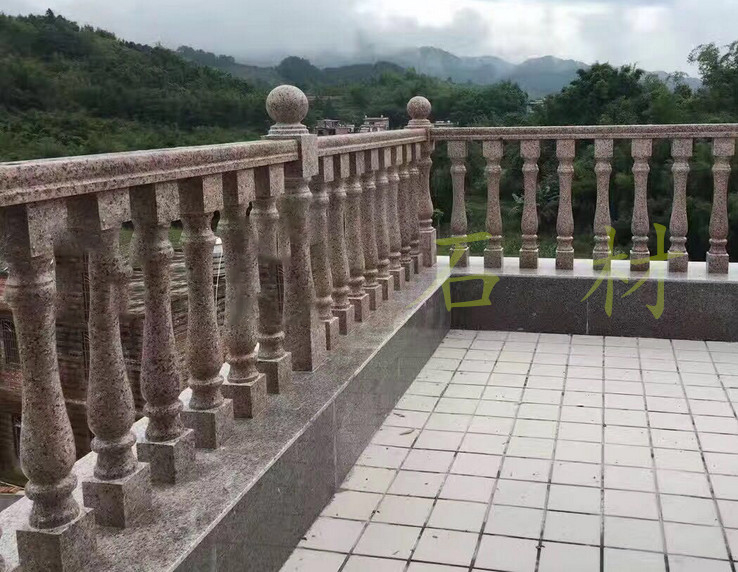花岗岩大理石阳台栏杆案例